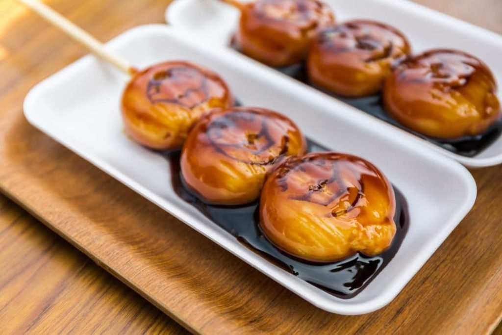 Mitarashi dango recipe