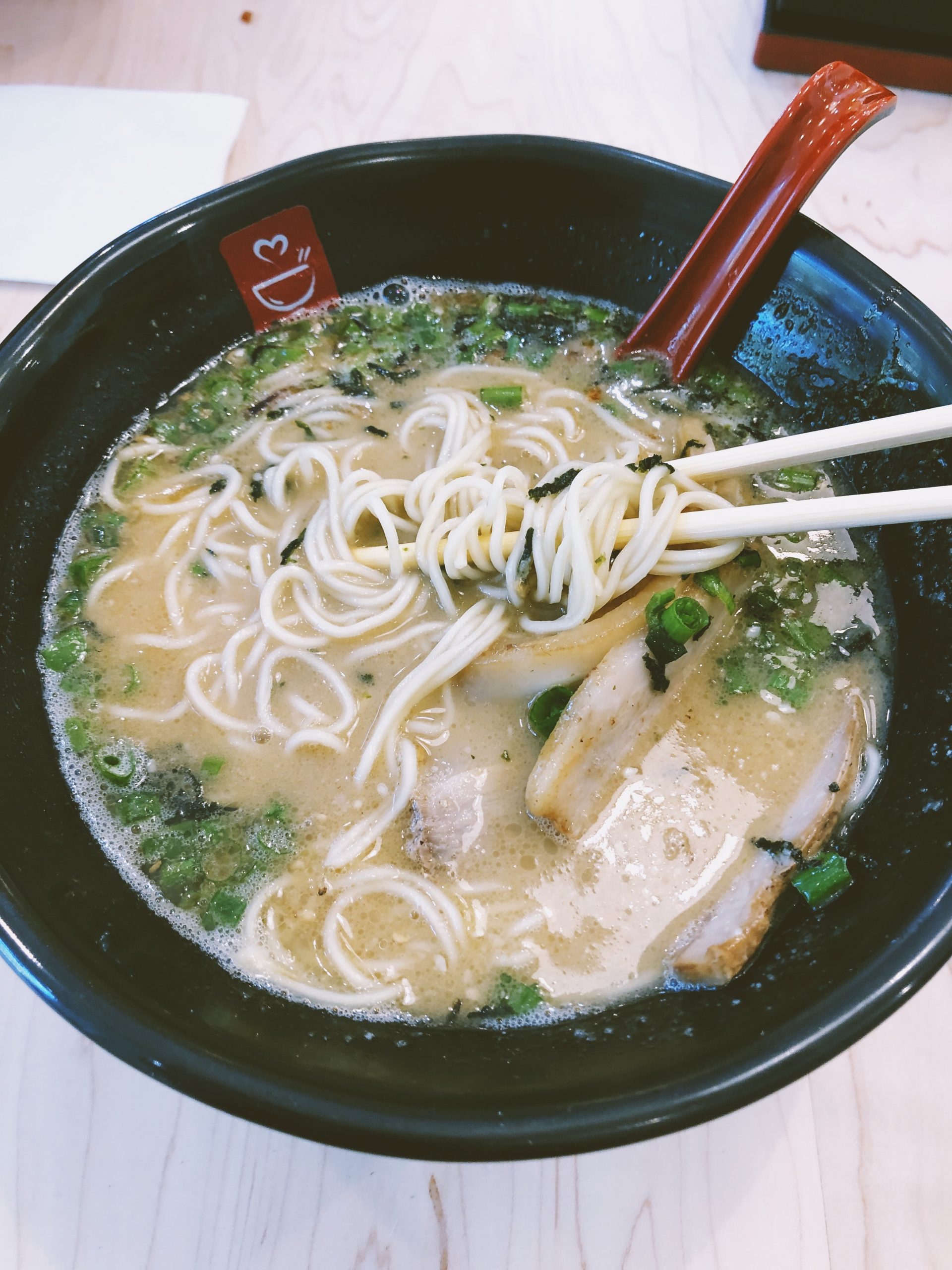 Japanese ramen bowl