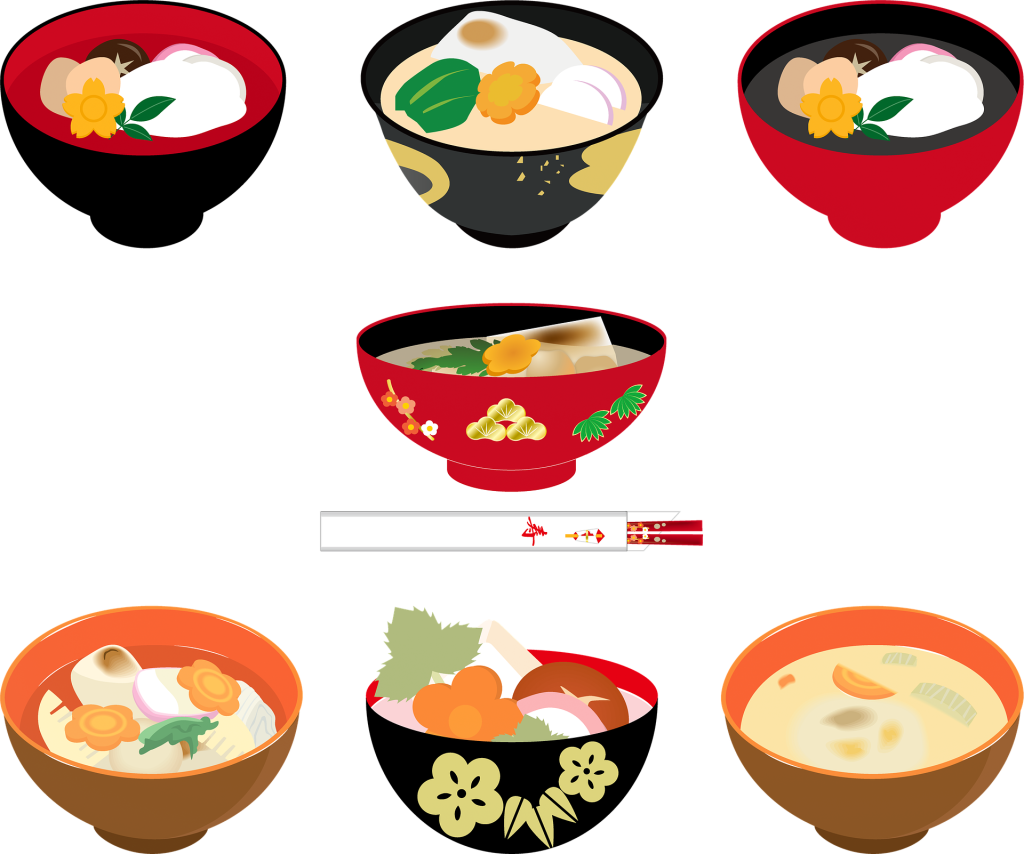 Japanese ramen bowl